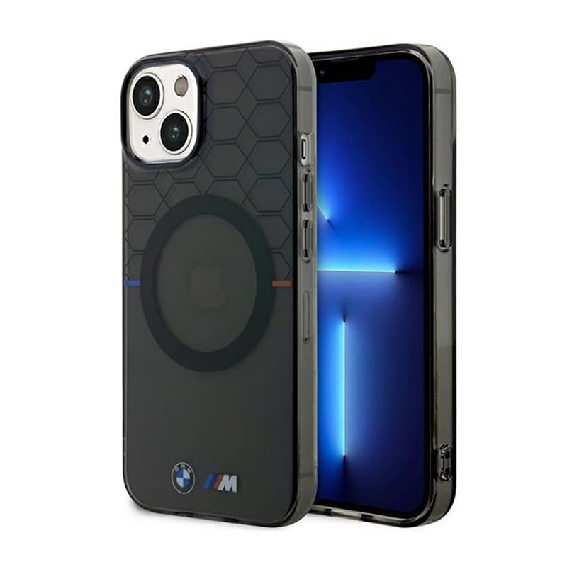 BMW Pattern MagSafe - Case for iPhone 14 (Grey) 1