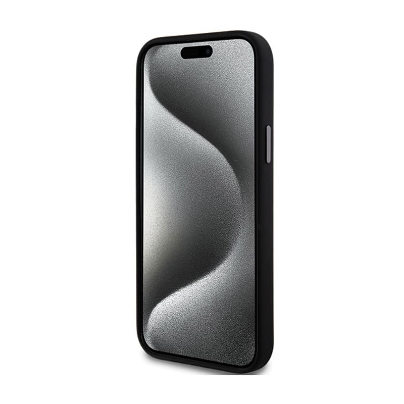DKNY Liquid Silicone Metal Logo - Case for iPhone 15 Plus / 14 Plus (black) 4