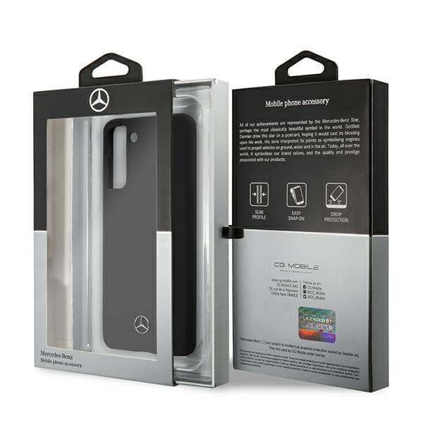 Mercedes Silicone Line - Case for Samsung Galaxy S21 (Black) 8