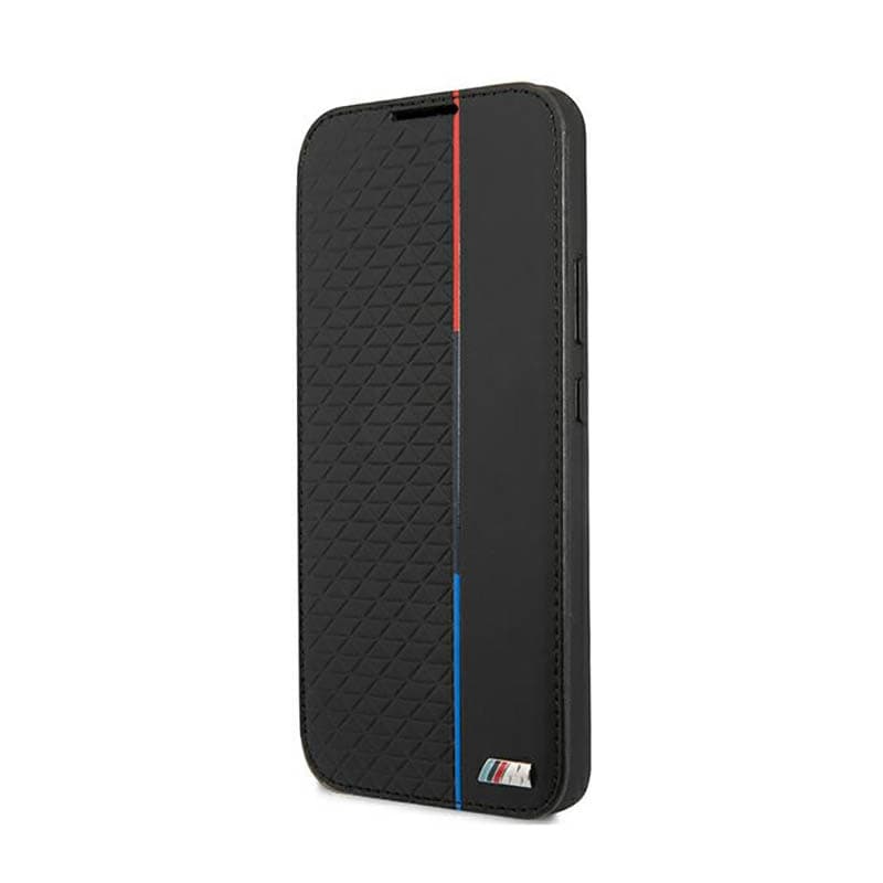 BMW Booktype M Collection Triangles - Case for Samsung Galaxy S22+ (Black) 1