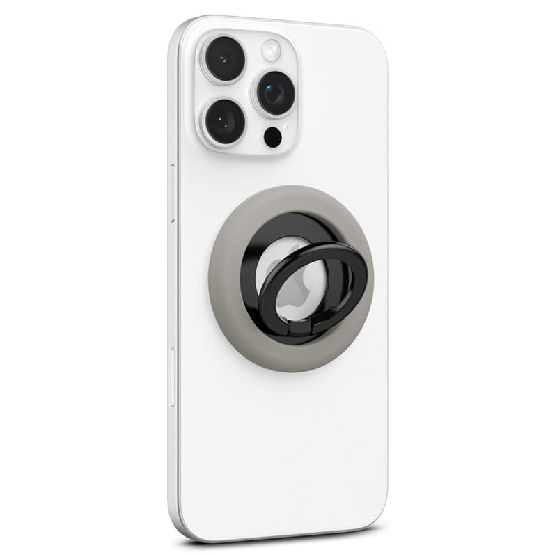Spigen Nano Pop MagSafe Phone Ring - Finger holder with stand function (Truffle Grey) 5