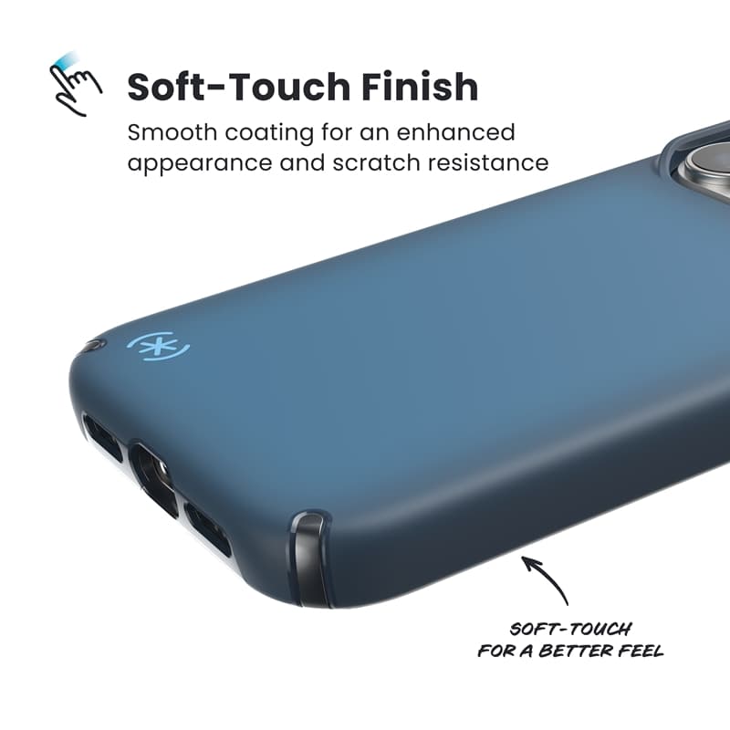 Speck Presidio Lux MagSafe - Case iPhone 17 Pro (Deep Sea Fade / Black / Spell Blue) 5