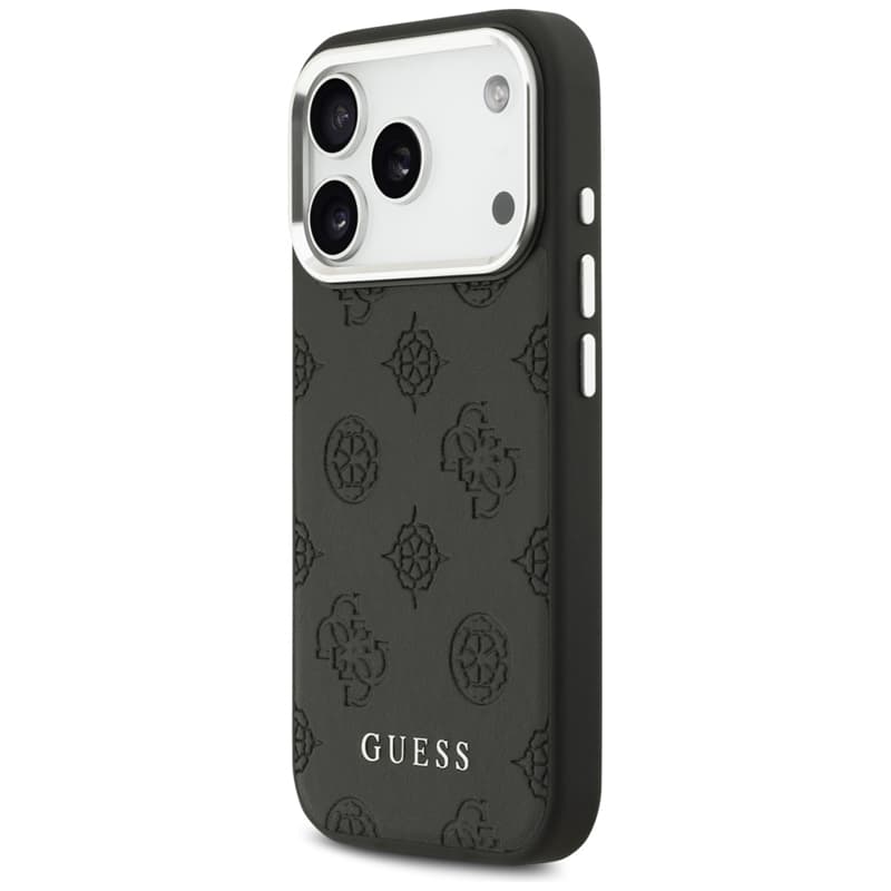 Guess Peony Hot Stamp Script MagSafe - Case iPhone 17 Pro (black) 2