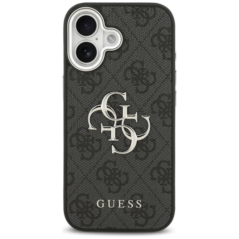 Guess 4G Big 4G Classic Logo - Case iPhone 17 (Black / Silver) 3