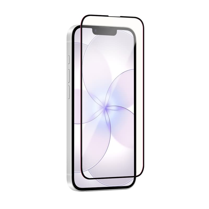Crong OptiRed Glass - Tempered glass with blue light filter iPhone 17e 1