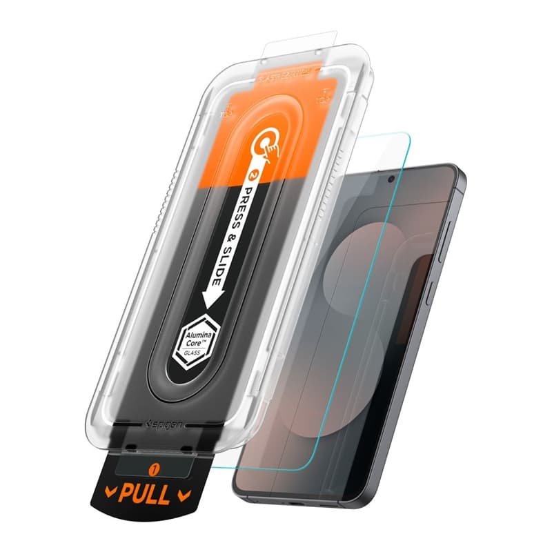 Spigen GLAS.TR EZ Fit Pro - Tempered Glass for Samsung Galaxy S25 FE 2