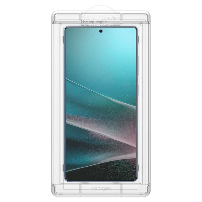 Spigen Elite Shield EZ Fit HD - Hydrogel Screen Protector for Samsung Galaxy S25 Ultra (Clear) 4
