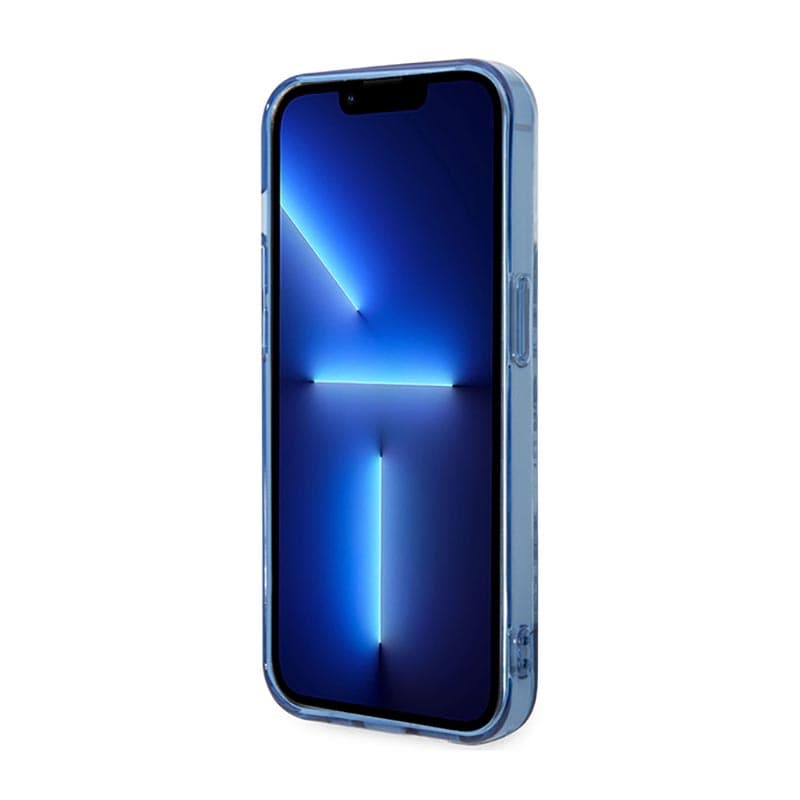 Guess Porcelain Collection - Case for iPhone 14 Pro Max (Blue) 5