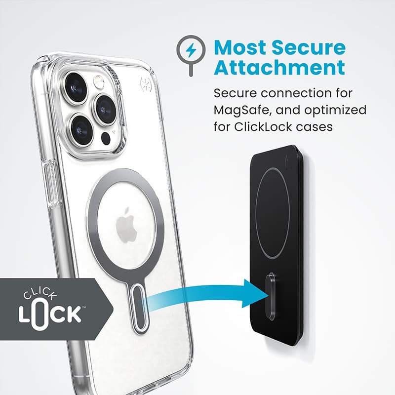Speck Everywhere Mount + ClickLock - MagSafe Magnetic Mount (Black) 5