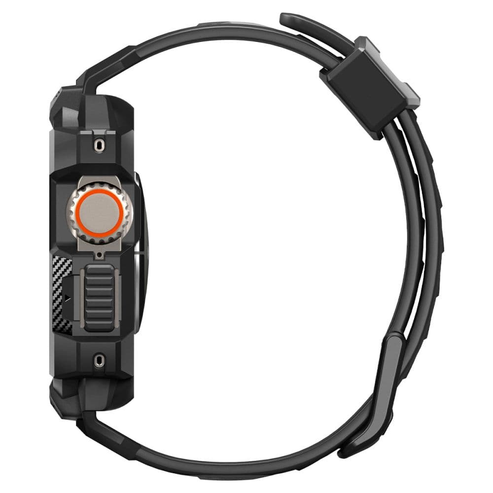 Spigen Rugged Armor Pro Case – Band with case for Apple Watch Ultra 49 mm (Black) 6