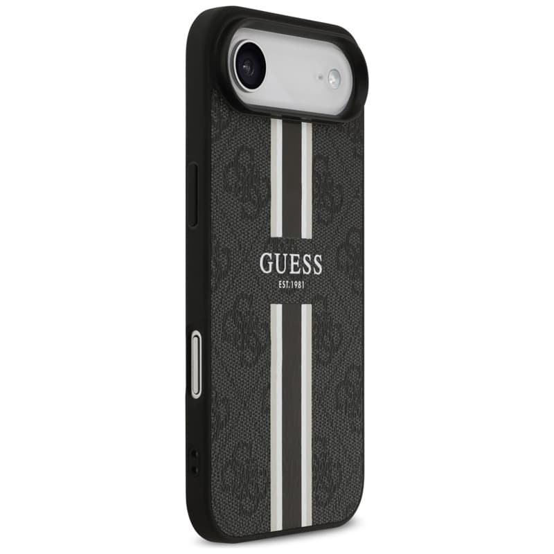 Guess 4G Printed Stripes MagSafe - Case iPhone Air (black) 4
