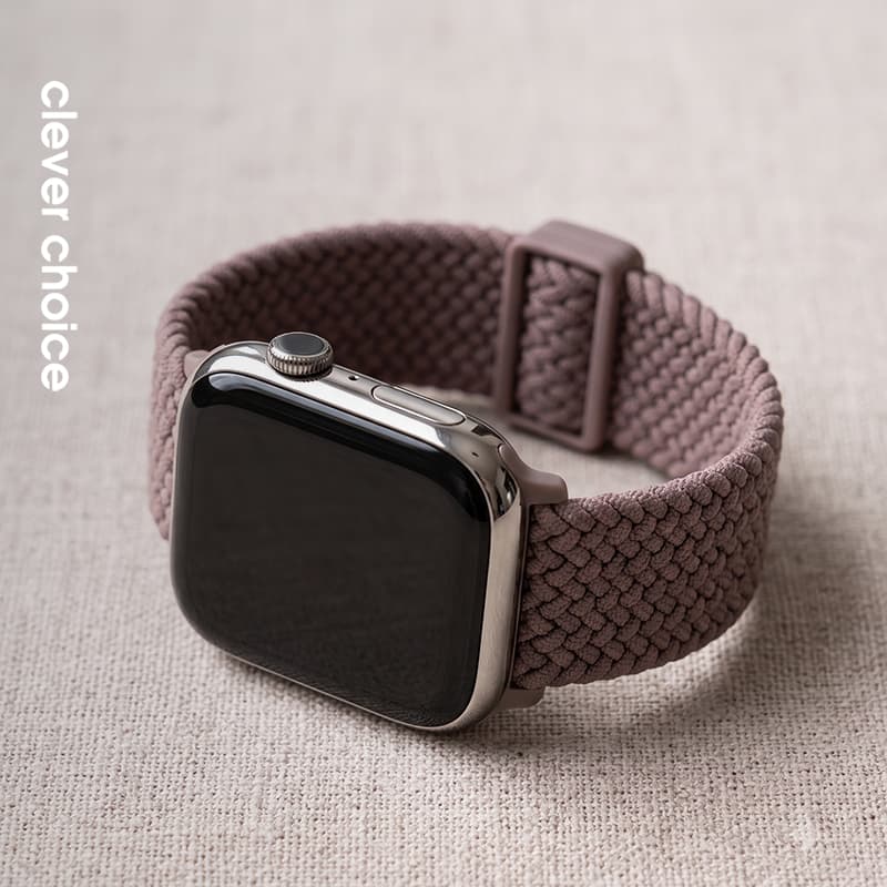 Crong Wave Band - Braided strap for Apple Watch 38/40/41/42 mm (brown) 3