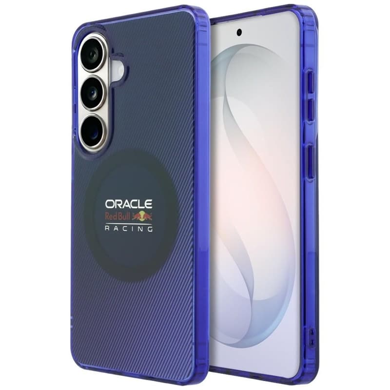 Red Bull Double Layer Blended Lines MagSafe - Samsung Galaxy S26 Case (Navy Blue) 1