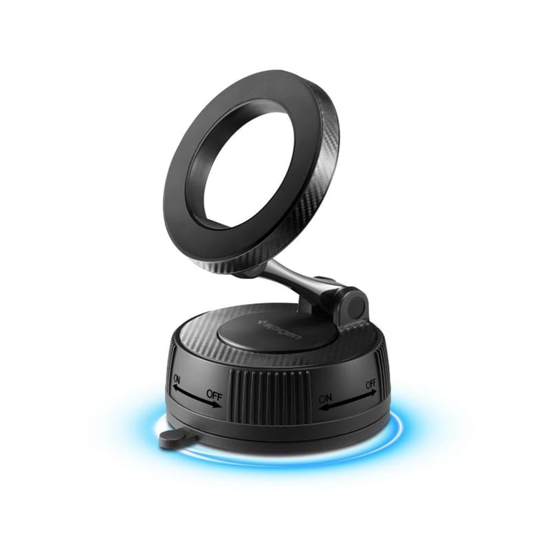 Spigen MFT36 - MagSafe Magnetic Car Mount for Dashboard and Windshield (Black) 2