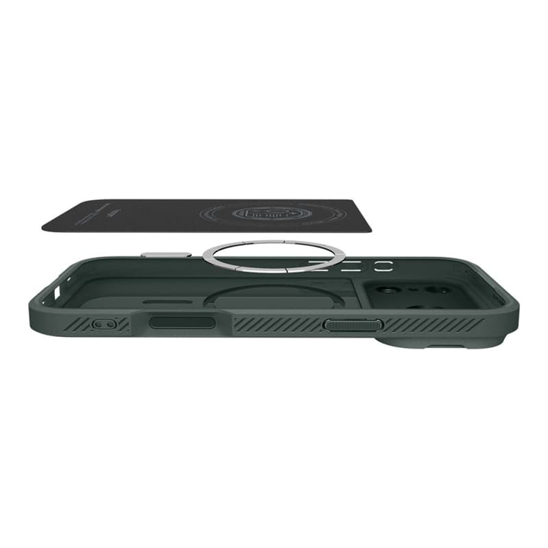 Spigen Optik Armor Mag MagSafe - Case for iPhone 17 Pro (Abyss Green) 8