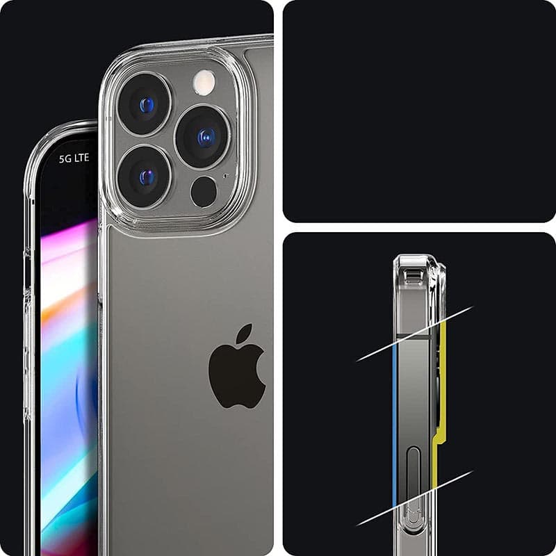 Spigen Ultra Hybrid - Case for iPhone 13 Pro (Transparent) 8