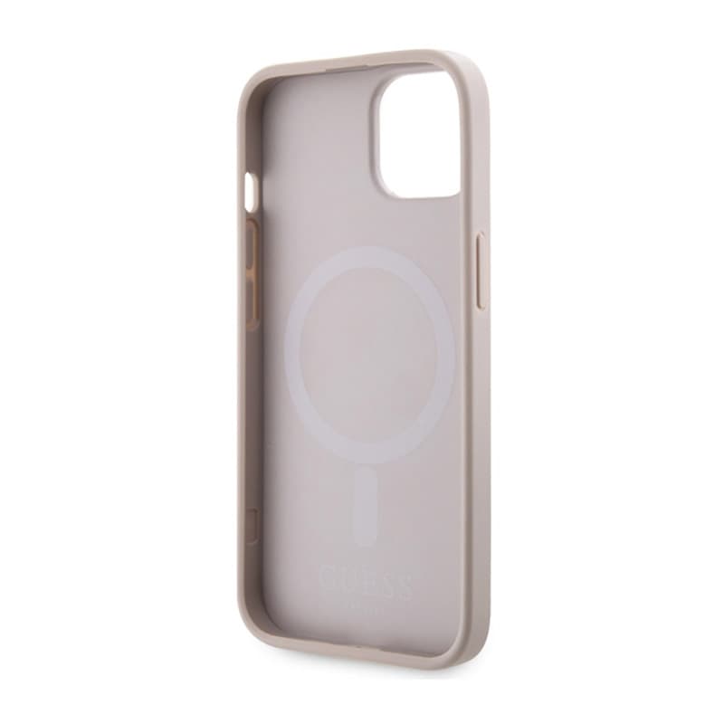 Guess GCube Stripes MagSafe - Case for iPhone 14 (Pink) 7
