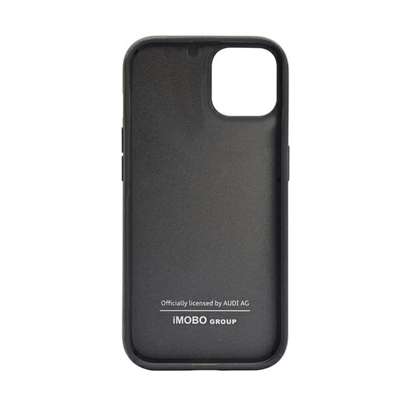 Audi Carbon Fiber Stripe - Case for iPhone 14 (Black) 5
