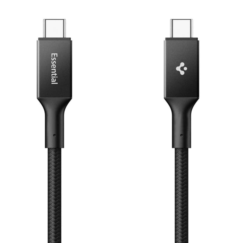 Spigen EB10010CC Essential - USB-C to USB-C PD Cable 100W 1m (Black) 2