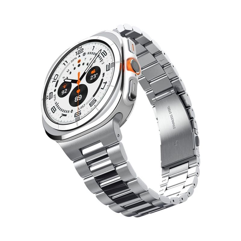 Spigen Modern Fit Band - Bracelet for Samsung Galaxy Watch Ultra 47 mm (Silver) 8