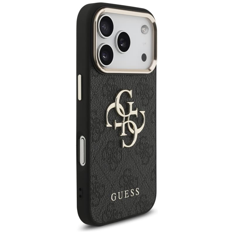 Guess 4G Big 4G Classic Logo - Case iPhone 17 Pro (Black / Gold) 4