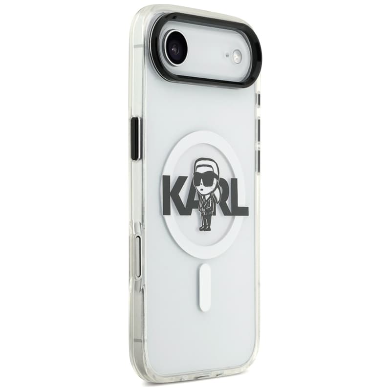 Karl Lagerfeld IML Karl Sketch Logo MagSafe - Case iPhone Air (transparent) 4