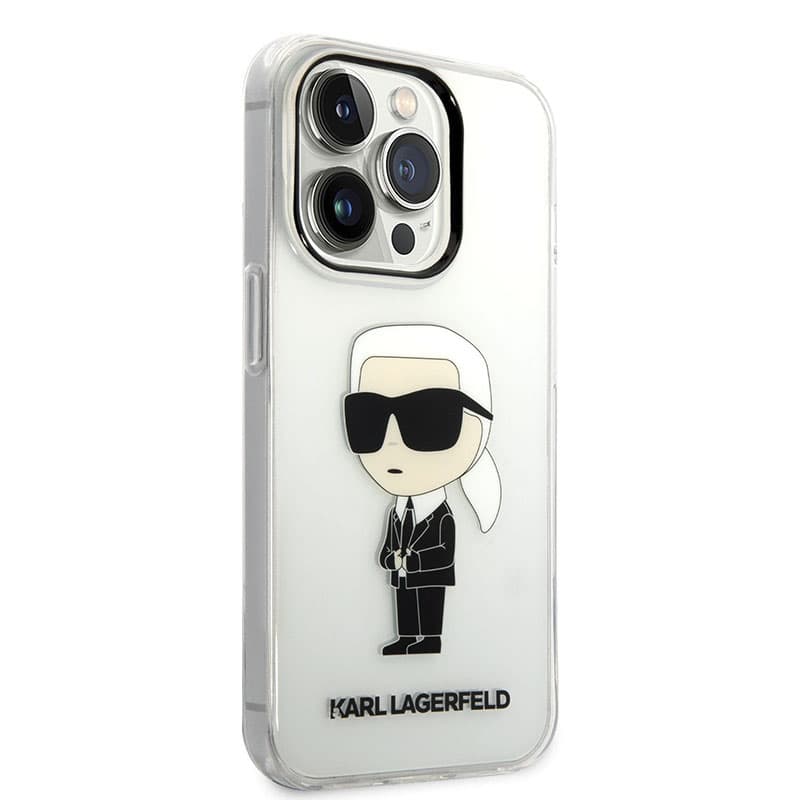 Karl Lagerfeld IML NFT Ikonik - Case for iPhone 14 Pro (Clear) 3