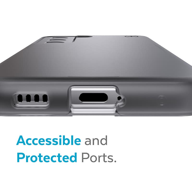 Speck Presidio Perfect-Mist - Case for Samsung Galaxy S22+ with MICROBAN (Obsidian) 5