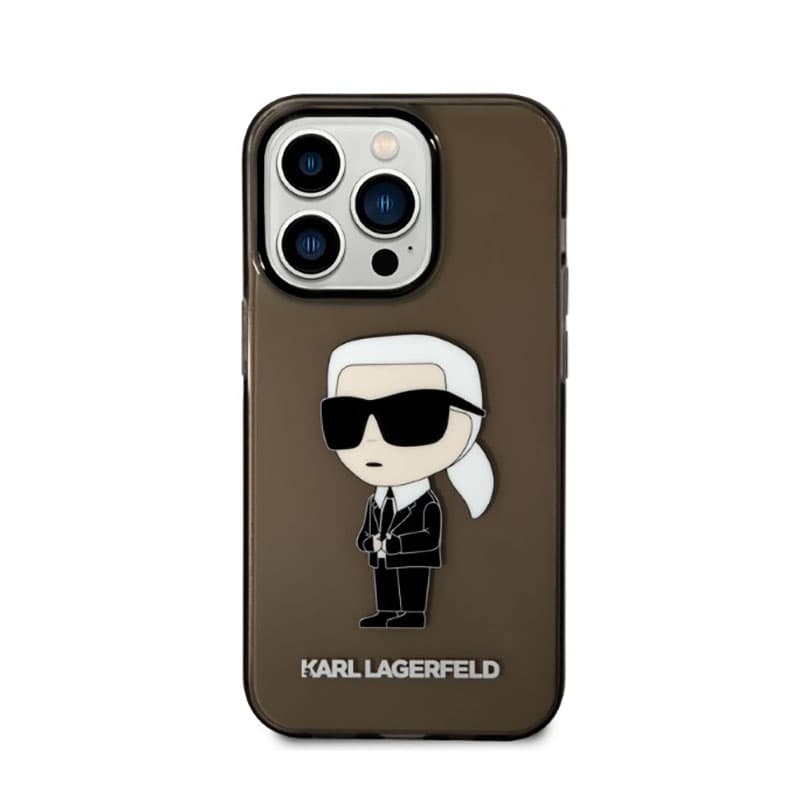 Karl Lagerfeld IML NFT Ikonik - Case for iPhone 14 Pro (Black) 3