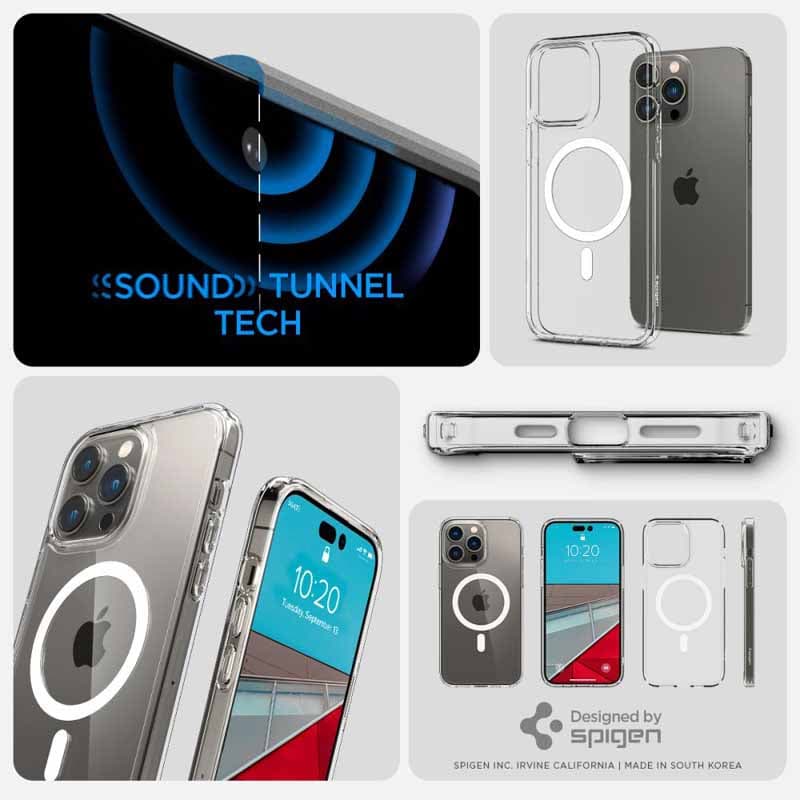 Spigen Ultra Hybrid Mag MagSafe - Case for iPhone 14 Pro (White) 7