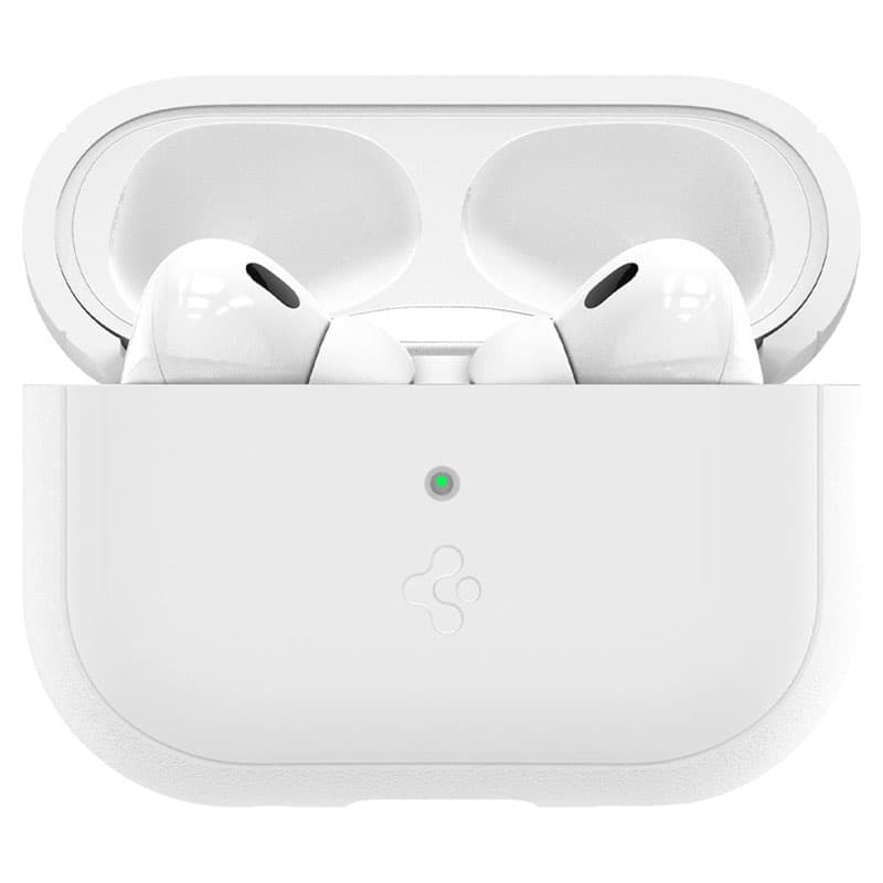 Spigen Silicone Fit Strap - Case for Apple AirPods Pro 1 / 2 (White / Grey) 8