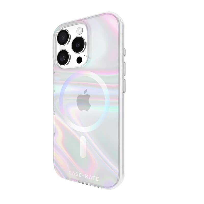 Case-Mate Soap Bubble MagSafe - Case for iPhone 16 Pro (Iridescent) 4
