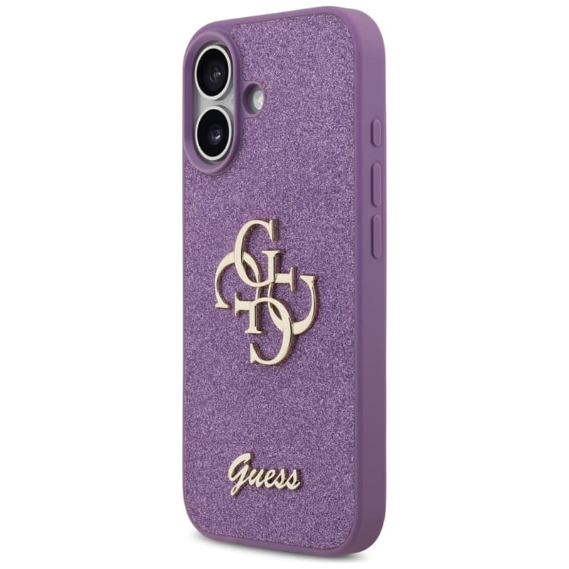 Guess Fixed Glitter Big 4G - Case iPhone 17 (lilac) 2