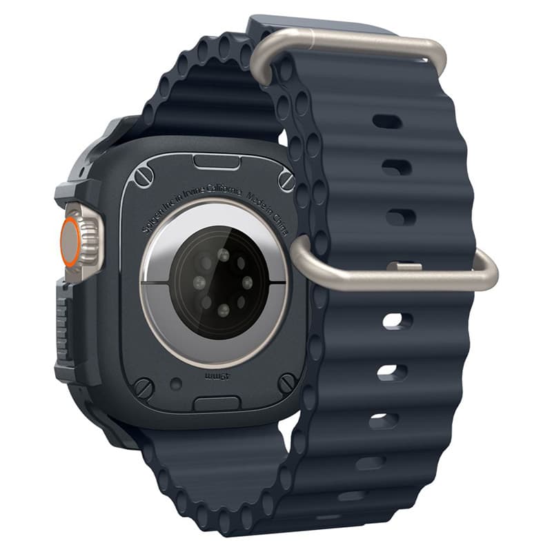 Spigen Rugged Armor - Case for Apple Watch Ultra 1/2 49 mm (Dark Grey) 4