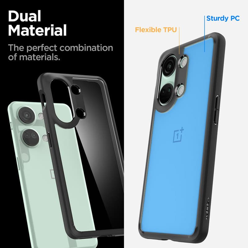 Spigen Ultra Hybrid - Case for OnePlus Nord 3 5G (Matte Black) 7