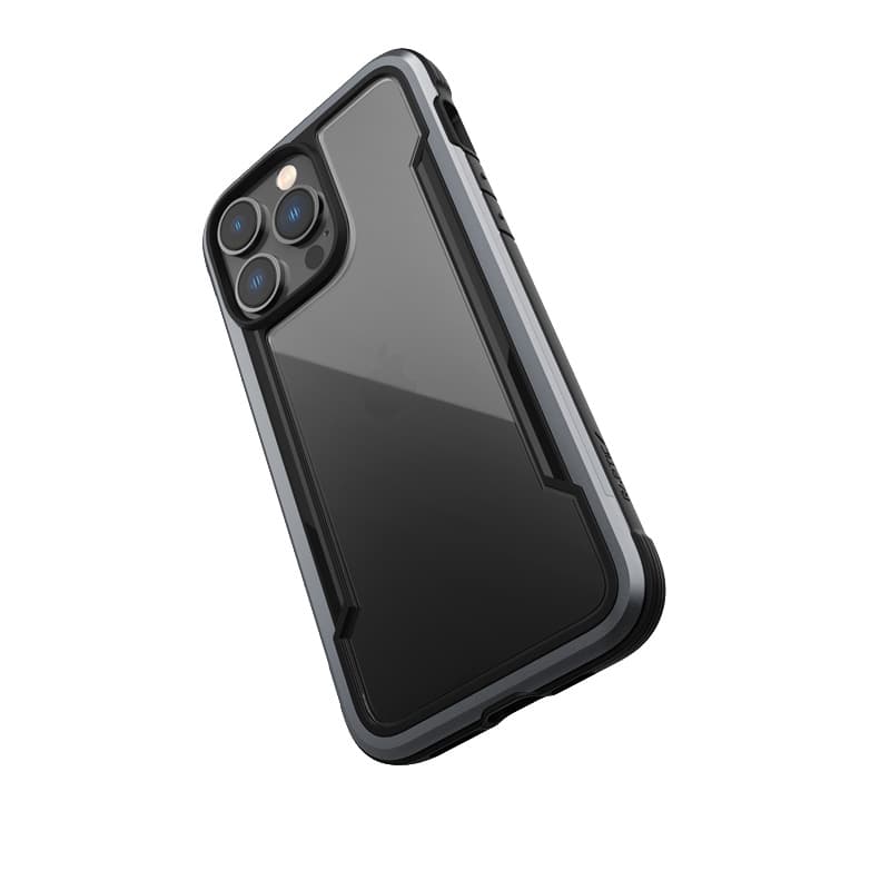 X-Doria Raptic Shield - Aluminum Case for iPhone 14 Pro Max (Drop-Tested 3m) (Black) 4