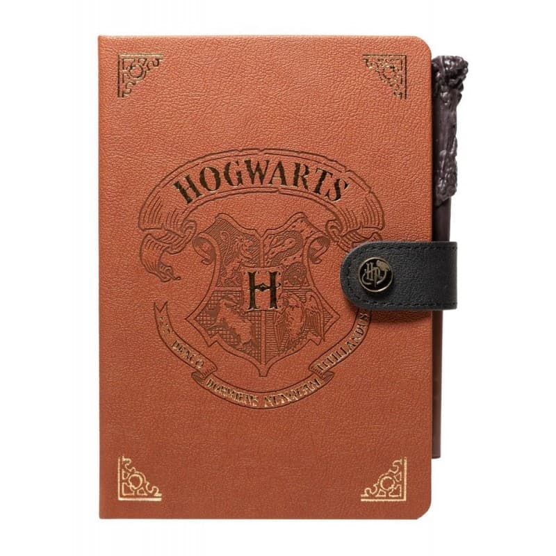 Harry Potter - A5 Notebook / Notebook with Wand-Shaped Pen 1