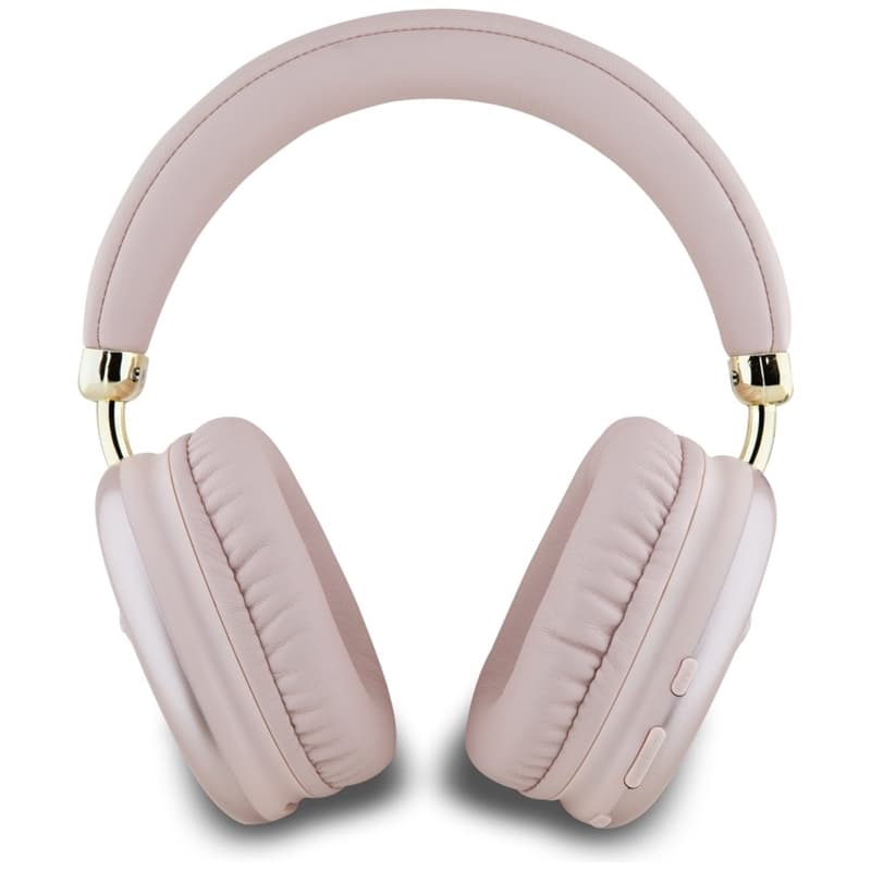 Guess Metallic Triangle Logo - Wireless Over-Ear Headphones Bluetooth V5.3 (pink) 3