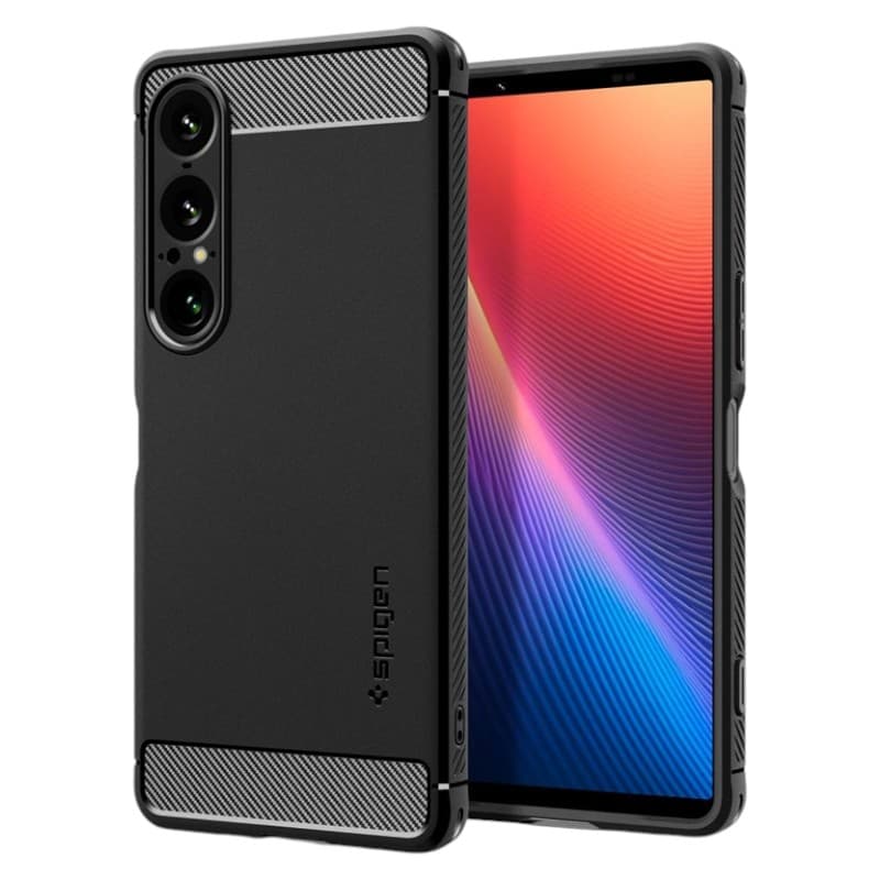Spigen Rugged Armor - Case for Sony Xperia 1 VII (Matte Black) 1