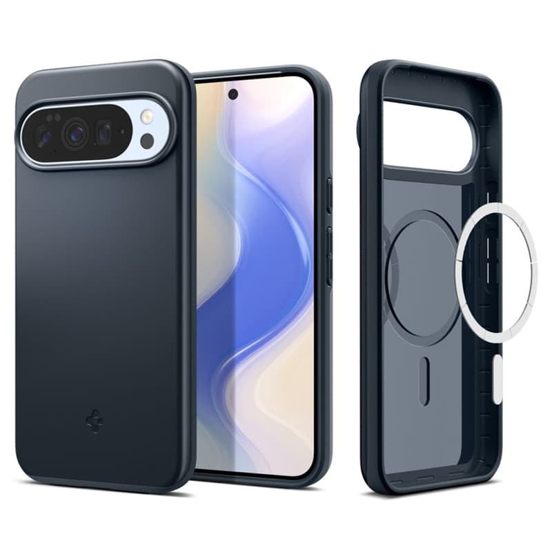 Spigen Thin Fit Mag MagSafe - Case for Google Pixel 10 Pro XL (Metal Slate)