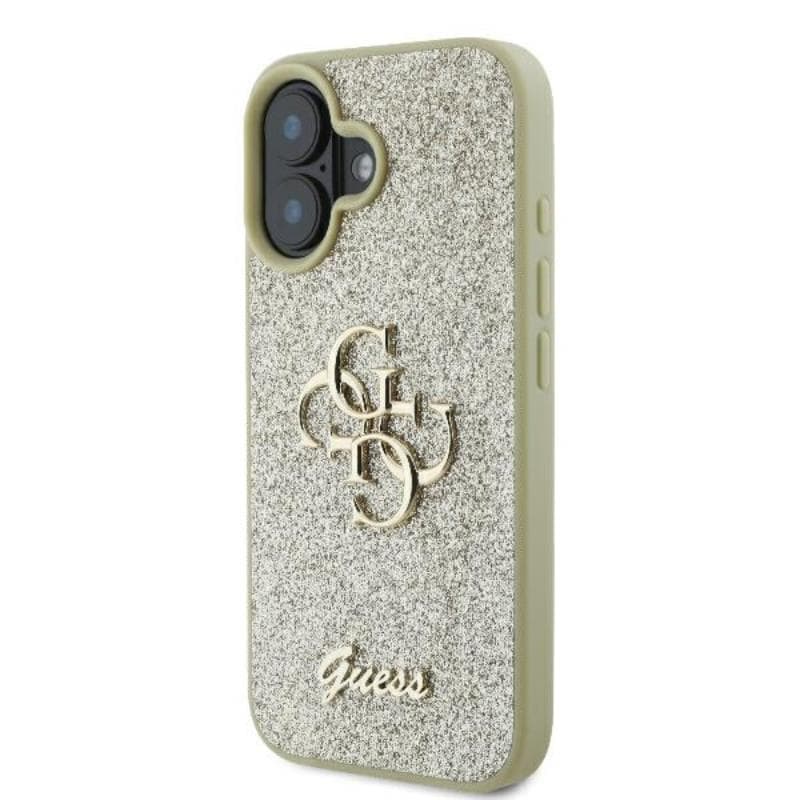 Guess Fixed Glitter Big 4G - Case iPhone 16 Plus (gold) 2