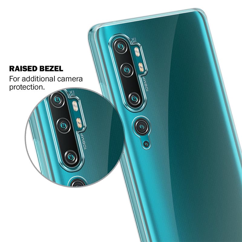 Crong Crystal Slim Cover - Xiaomi Mi Note 10 / Mi Note 10 Pro Case (Transparent) 4