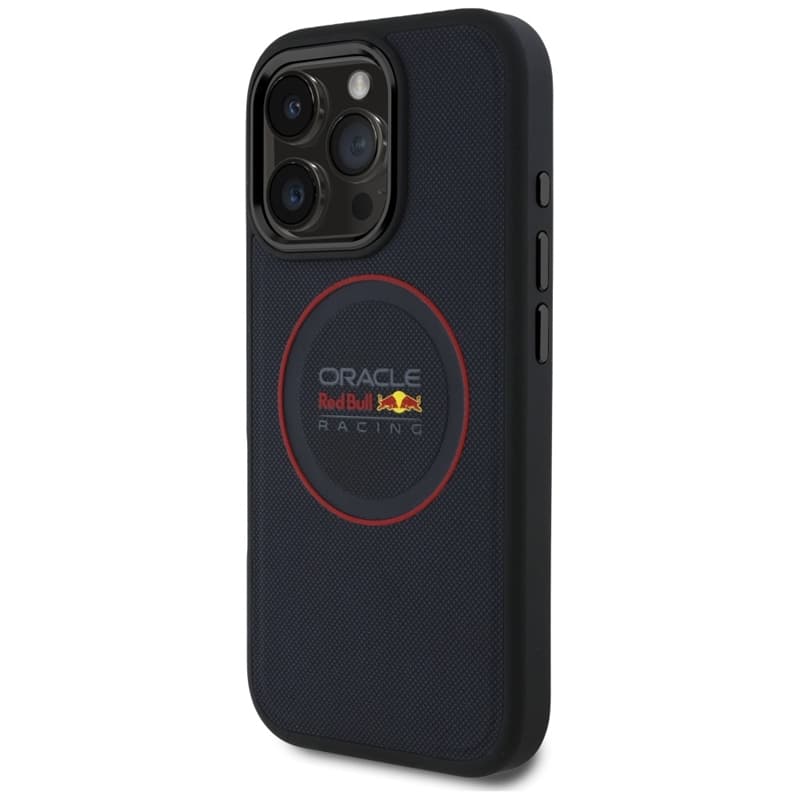 Red Bull Leather Red Ring MagSafe - iPhone 16 Pro Max Case (Navy Blue) 2