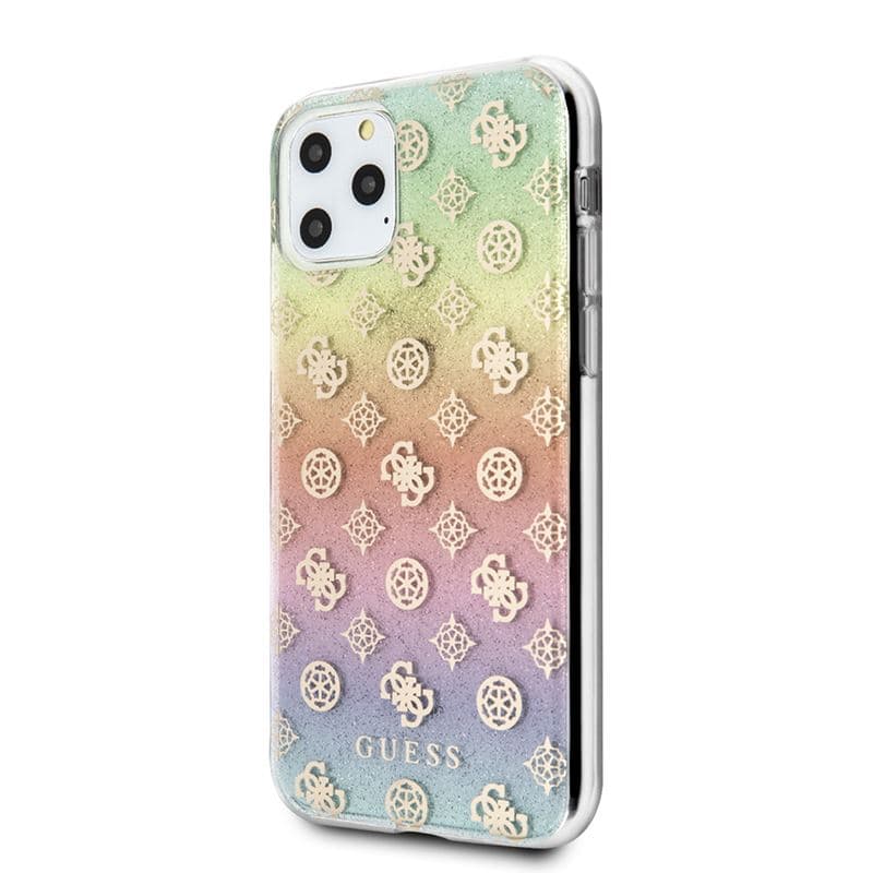 Guess 4G Peony Electroplated Peony - Case for iPhone 11 Pro (Rainbow) 2