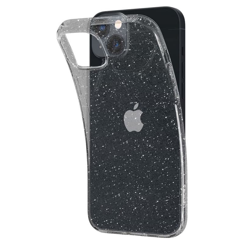 Spigen Liquid Crystal Glitter - Case for iPhone 15 Plus / iPhone 14 Plus (Transparent) 5