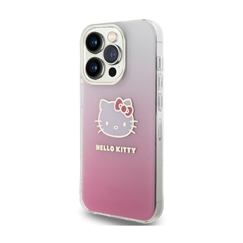 Hello Kitty IML Gradient Electrop Kitty Head - Case iPhone 13 Pro (pink) 2