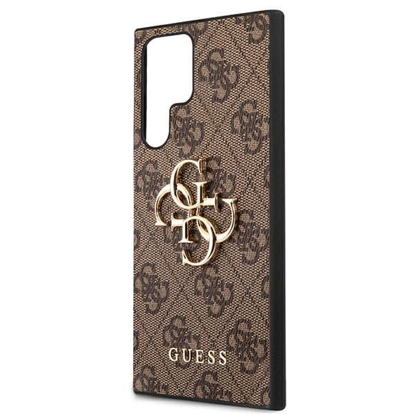 Guess 4G Big Metal Logo - Sasmung Galaxy S22 Ultra (Brown) 6