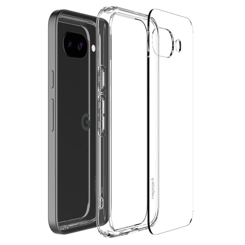Spigen Ultra Hybrid - Case for Google Pixel 9a (Crystal Clear) 8