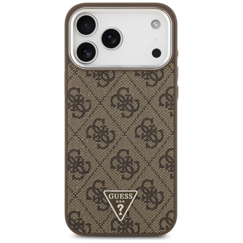 Guess 4G Triangle Logo MagSafe - Case iPhone 17 Pro Max (brown) 3