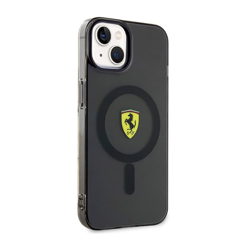 Ferrari Translucent MagSafe - Case for iPhone 14 Plus (Black) 4